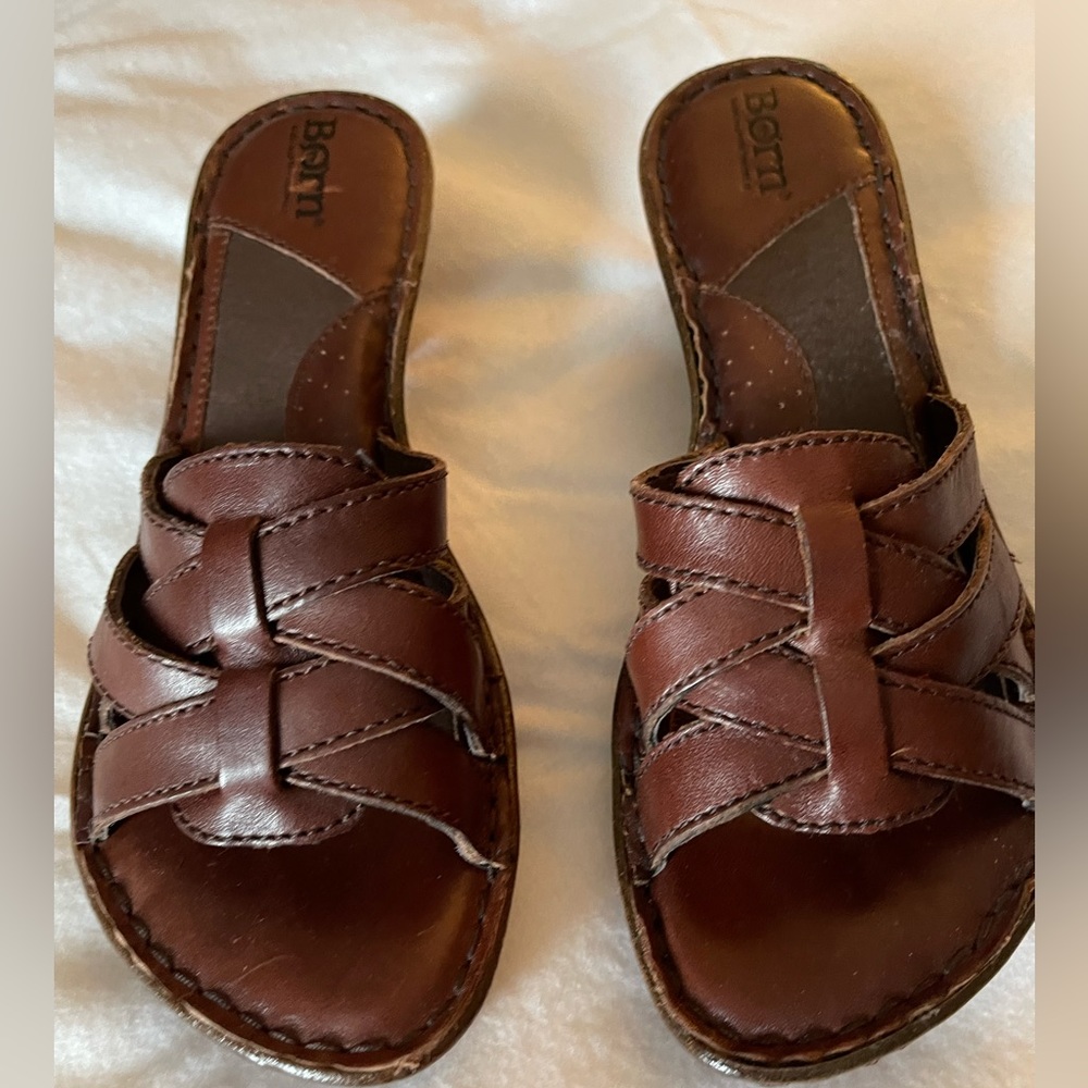 Born sandals worn a couple times.